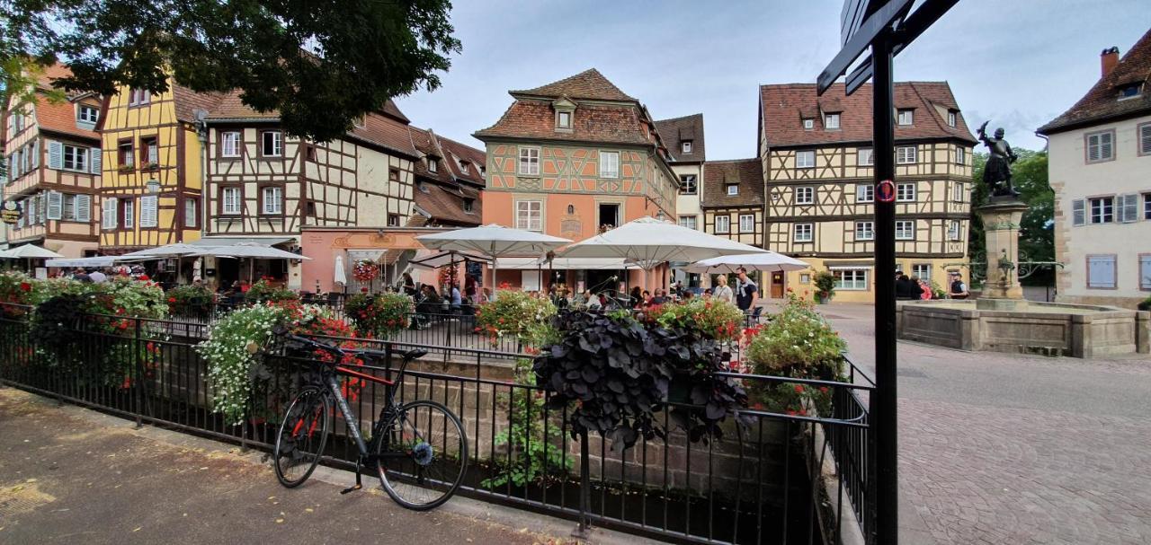 Le Red St Leon : Lit Queen Size * Wifi * Ideal Couple Кольмар Экстерьер фото